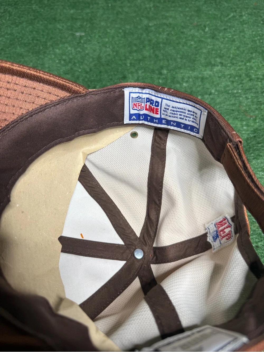 90’s PUMA Cleveland Brown’s Orange Strap Back Hat One Size